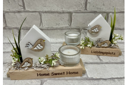 MDF Bretter, klein 16 x 4,4 x1 cm