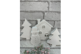 Silikonform: Tannenbaum, klein