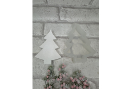Silikonform: Tannenbaum, klein