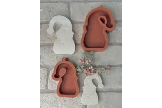 Silikonform: Wichtel, klein und groß