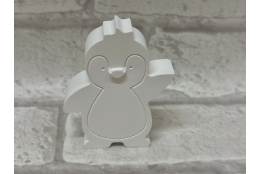 Silikonform: Pinquin, klein