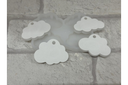 Silikonform: Wolken ( 4 Stück)