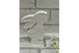 Silikonform: Hase Mädchen