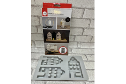 Silikonform: Nordic Häuser 3 tlg.