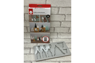 Silikonform: Wichtelfamilie 9 tlg.