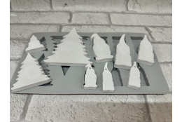 Silikonform: Wichtelfamilie 9 tlg. Neu!!!
