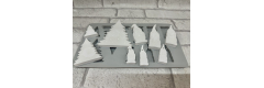 Silikonform: Wichtelfamilie 9 tlg. Neu!!!
