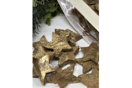 Kokosnuss Sterne, gold