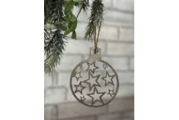 Metall Hänger Christmas, Größe S 4 Stück