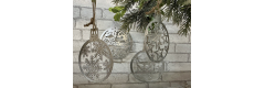 Metall Hänger Christmas, Größe M 1 Stück