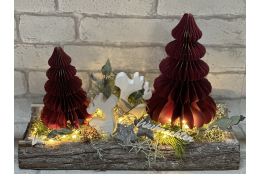Papier Hänger Baum, 15cm (1St.)