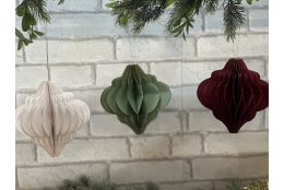 Papier Hänger Ornament, 8cm (1St.)