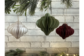 Papier Hänger Ornament, 15cm (1St.)