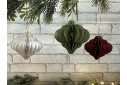 Papier Hänger Ornament, 15cm (1St.)