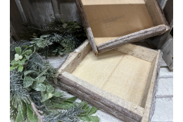 Holztablett, klein