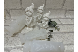 Silikonform: Blumenmädchen, mittel