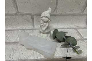 Silikonform: Blumenmädchen, groß