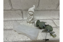 Silikonform: Blumenmädchen, groß