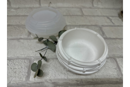 Silikonform: Schale, Korbform