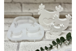 Silikonform: 3er Set Huhn
