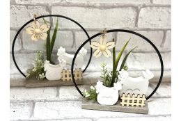 Bastelset: Hühner im kleinem Ring