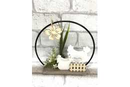 Bastelset: Hühner im kleinem Ring