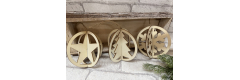 Baumanhänger 3d, 6er Set