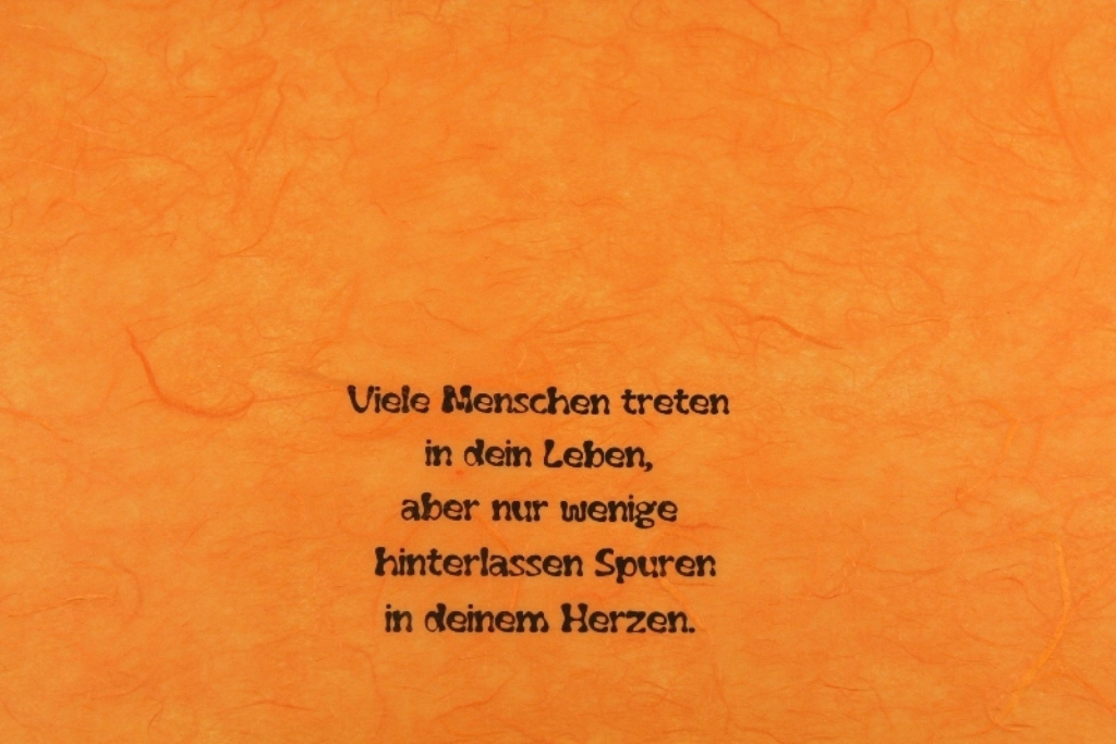 Besondere Menschen Es Gibt Menschen Die Treten In Dein Leben www.floristik-thoene.de